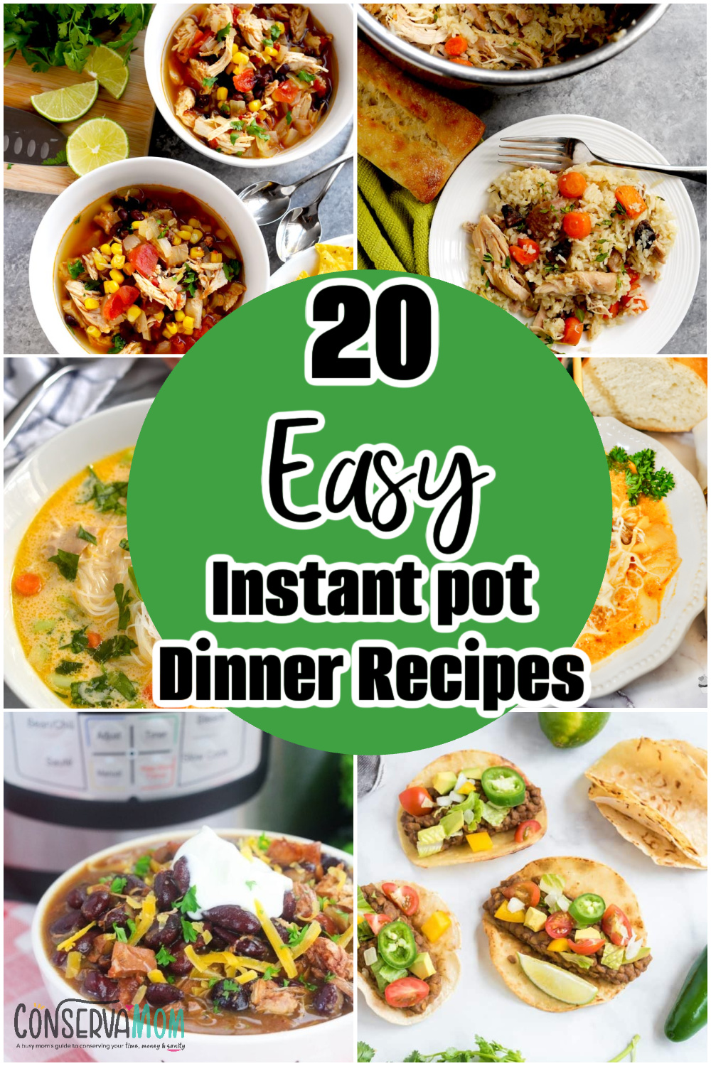 20 Easy Instant pot Dinner Recipes