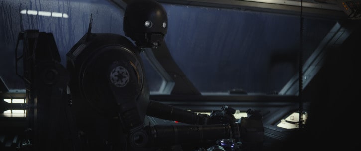 Rogue One: A Star Wars Story..K-2SO (Alan Tudyk)..Photo credit: Lucasfilm/ILM..©2016 Lucasfilm Ltd. All Rights Reserved.