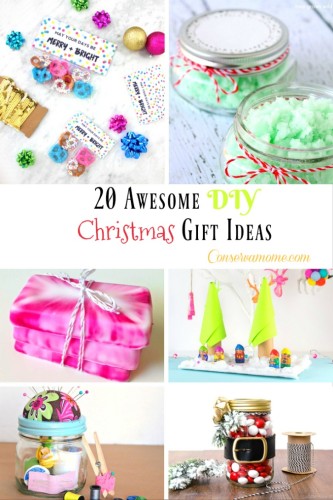 20 Awesome DIY Christmas Gift Ideas - ConservaMom