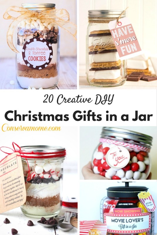 20 Creative DIY Christmas Gifts in a Jar - ConservaMom