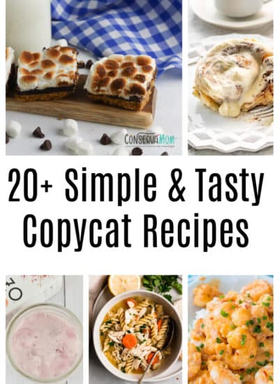 20+ Simple & Tasty Copycat Recipes