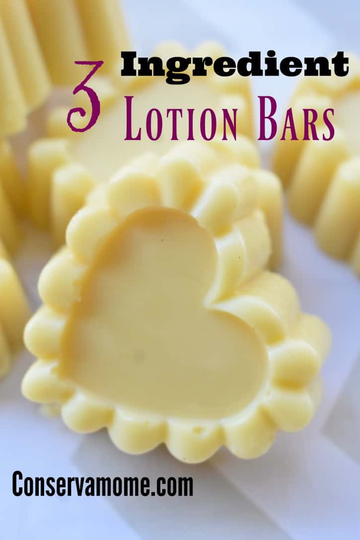 3 Ingredient Lotion Bars 