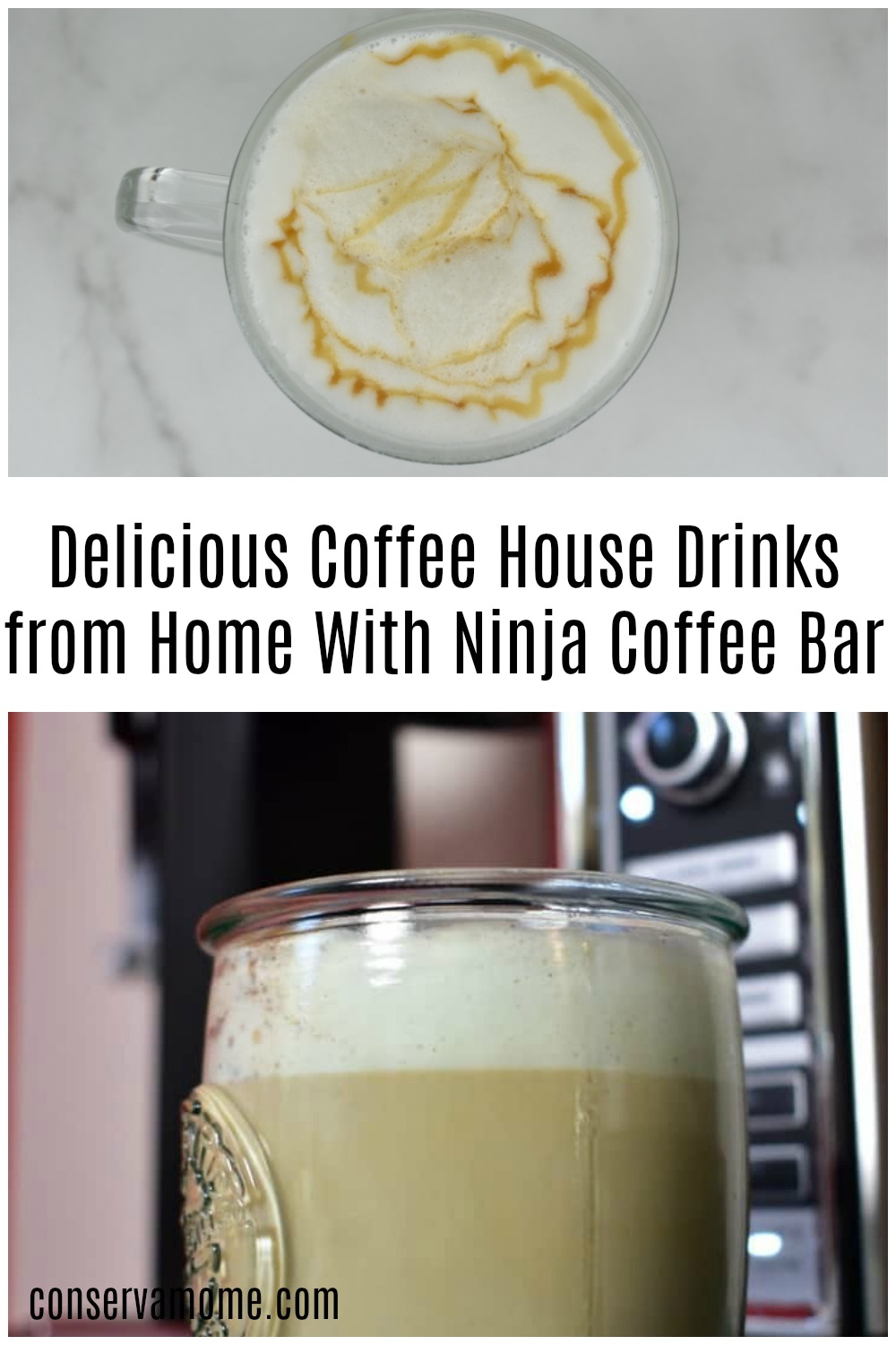 Delicious Coffee House Drinks from Home With Ninja Coffee Bar