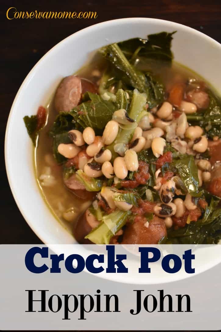 Slow Cooker Hoppin John with Sausage - The Weary Chef