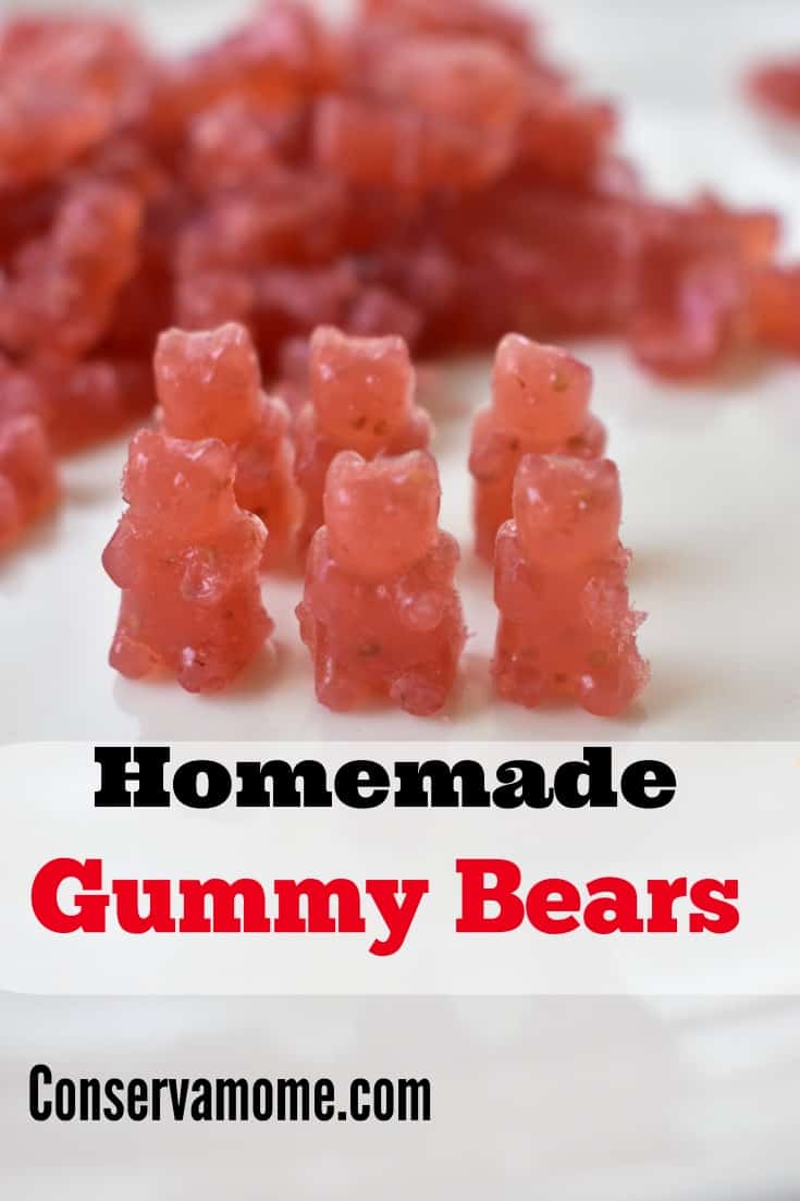 homemade gummy bears