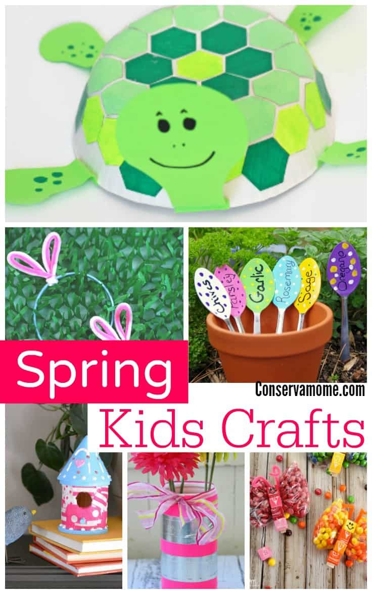 Looking for a fun round up of spring kids crafts? Look no further! This fun round up is the perfect way to celebrate all things Spring! 