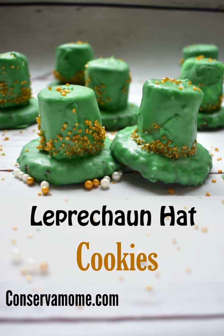 These sweet and delicious Leprechaun Hat Cookies are the perfect St.Patrick's Day Treat.Check out how easy they are to make!