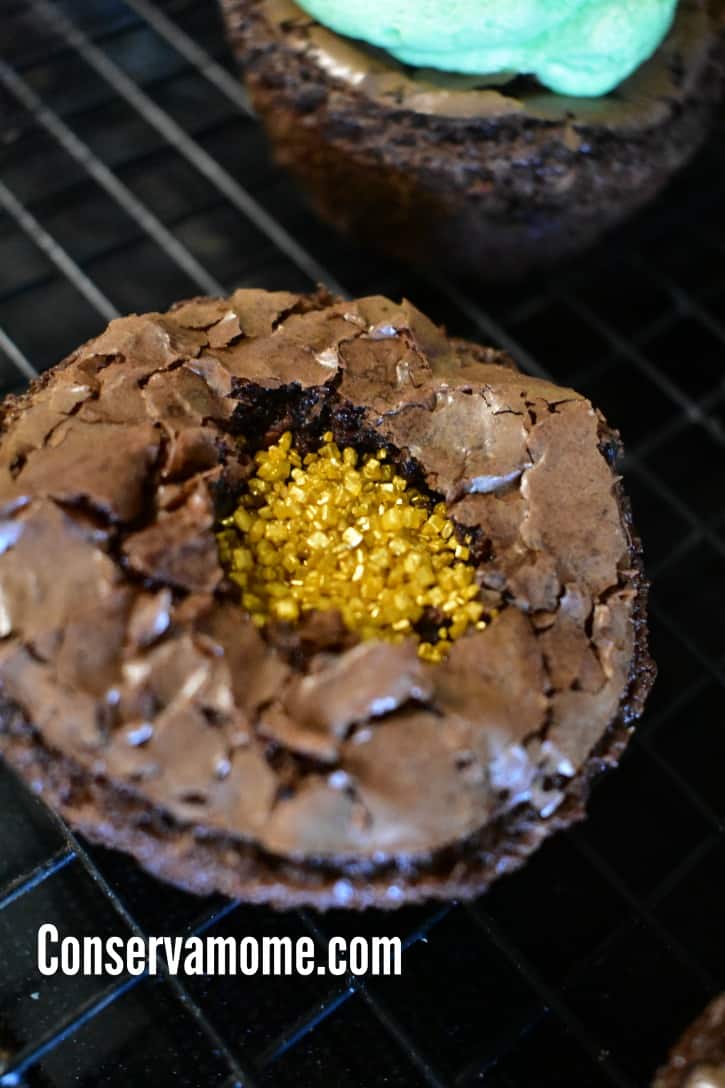 shamrock brownie cupcakes 5