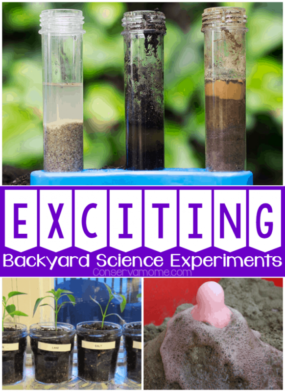 Backyard Science Experiments for kids