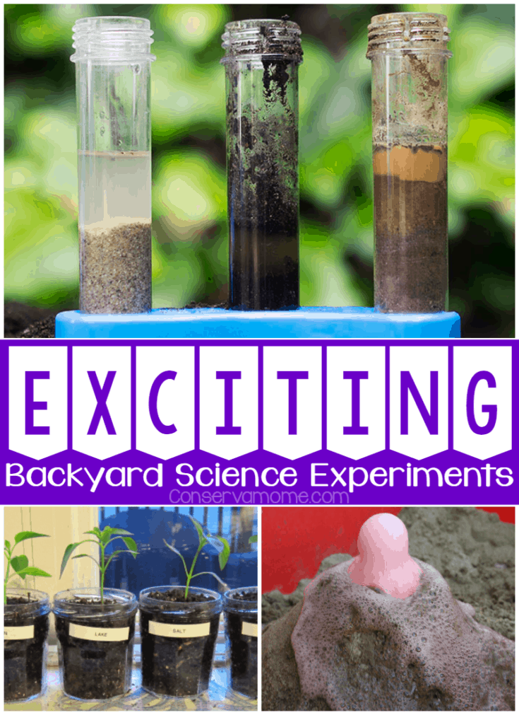 Science comes alive with these fun and exciting backyards Science Experiments that will bring the classroom outdoors. 