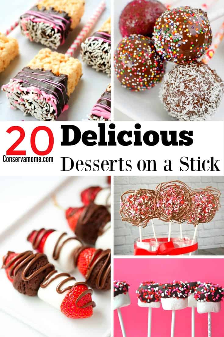 20 Delicious Desserts on a Stick - ConservaMom