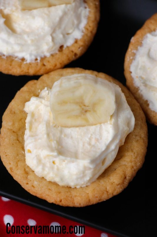 Banana Cream Cookie Cups ConservaMom