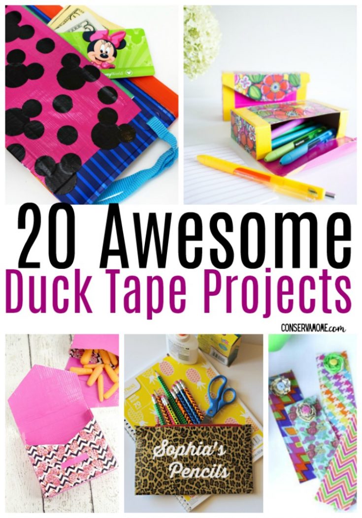 20 Awesome DIY Duck Tape Projects - ConservaMom