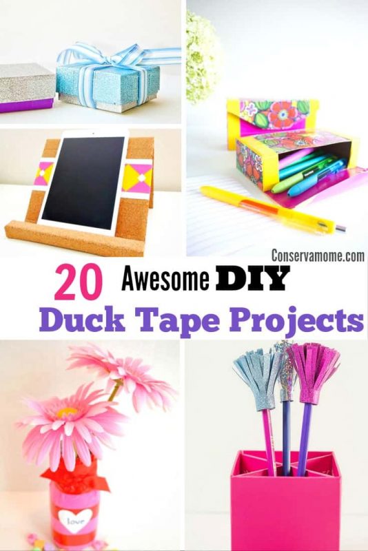 20 Awesome DIY Duck Tape Projects - ConservaMom