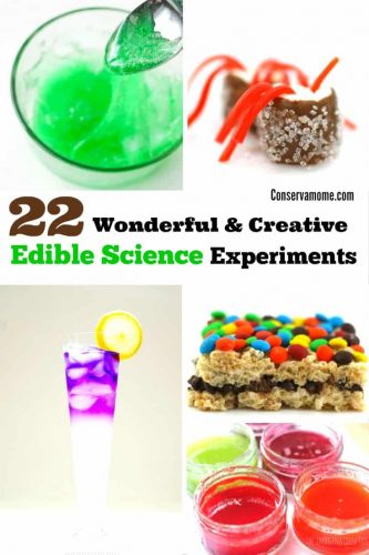 22 Wonderful & Creative Edible Science Experiments