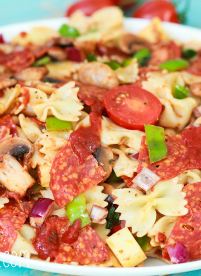 Pizza Pasta Salad recipe: Summer Salad recipe