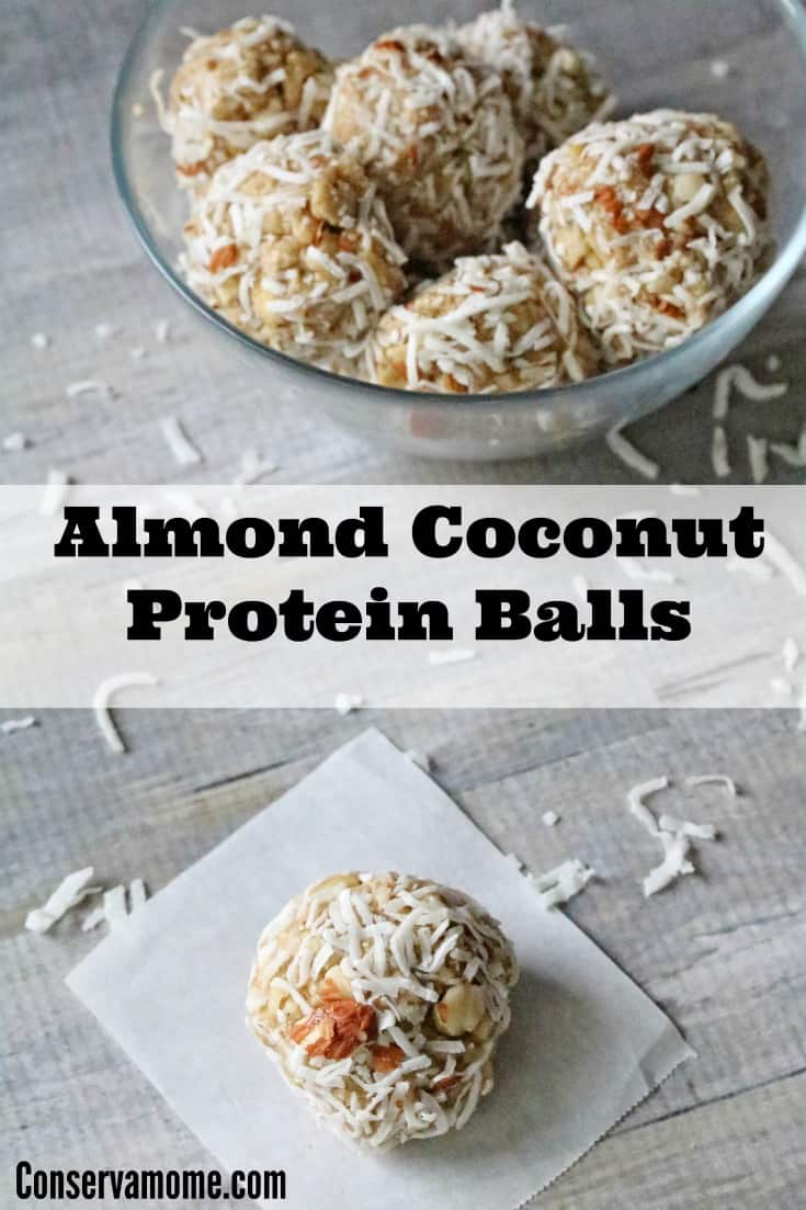 Almond Coconut Protein Balls recipe