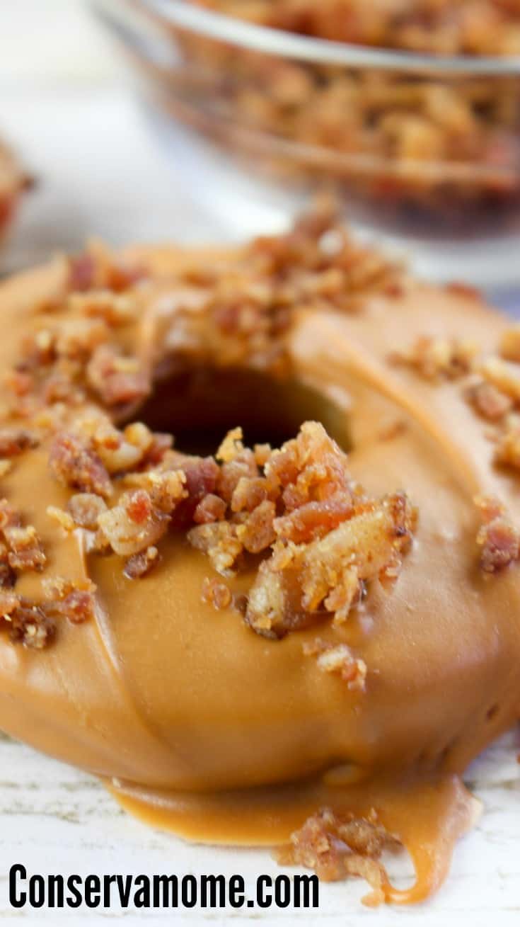 Salted Caramel and Bacon Donuts recipe