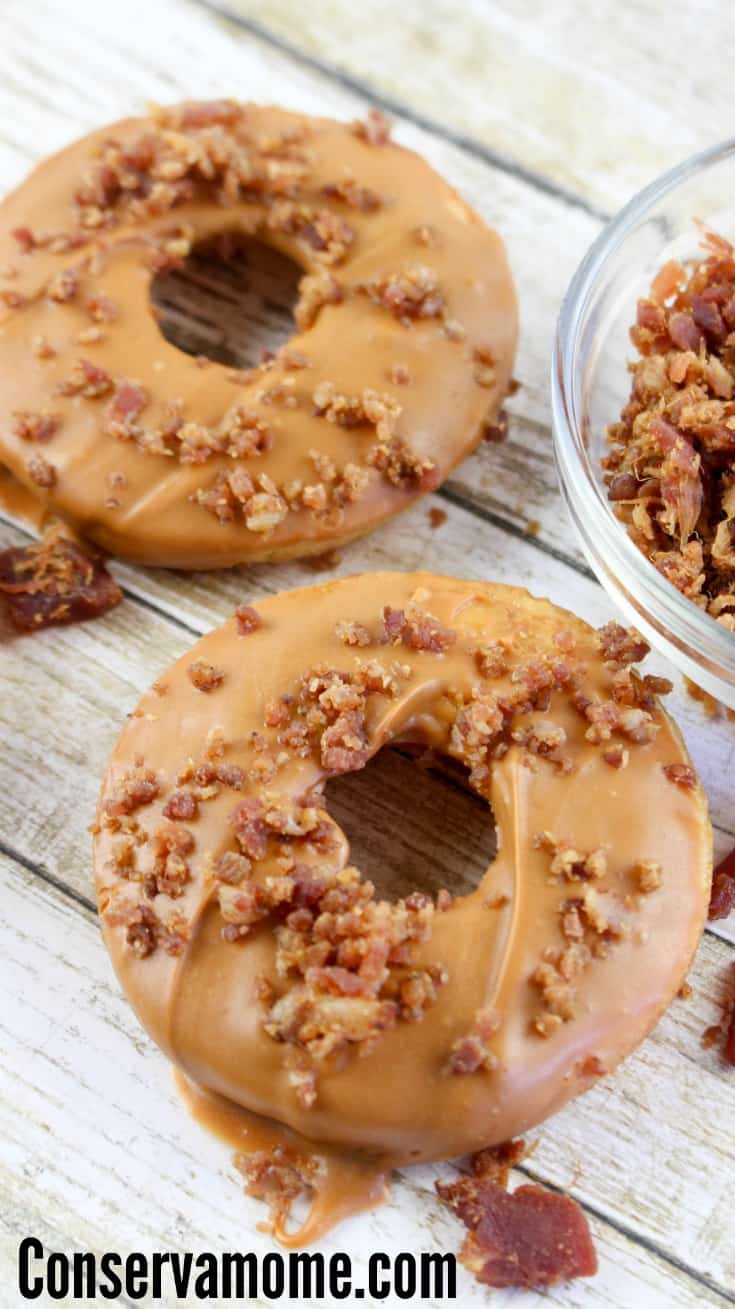 Salted Caramel Bacon donuts