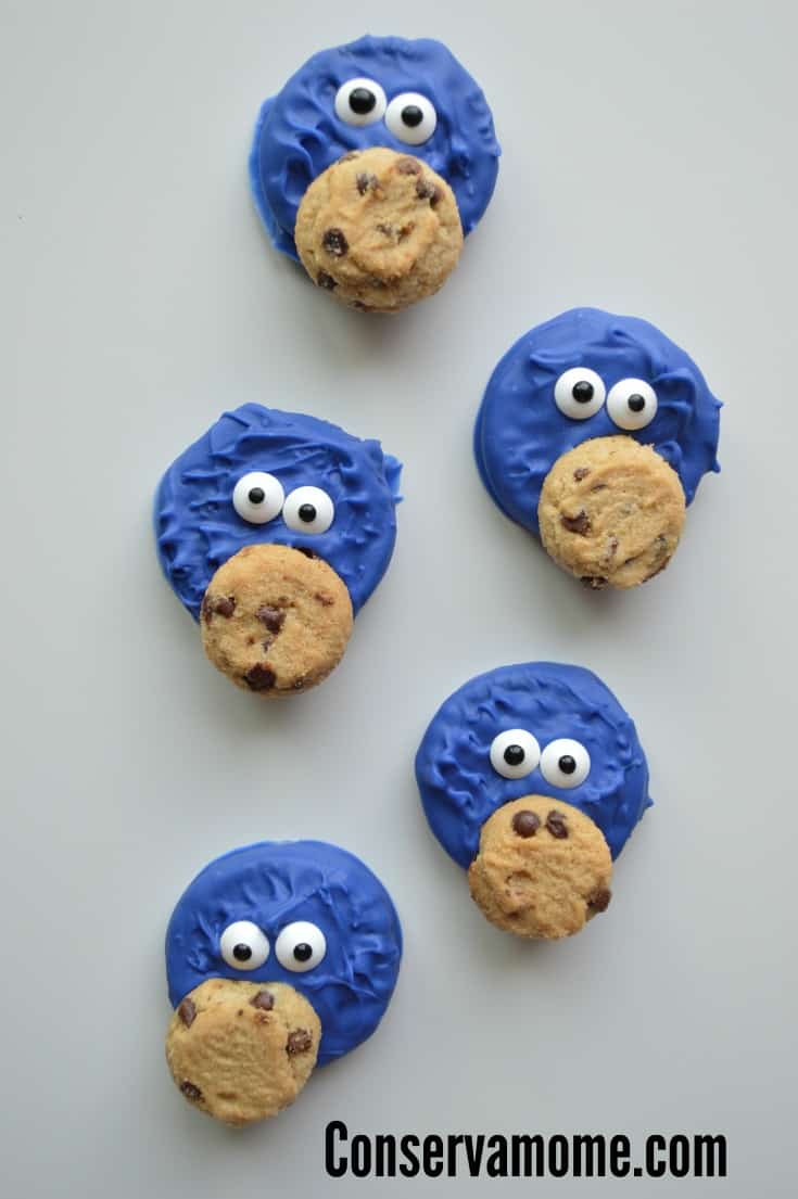 Cookie Monster Cookies: A fun Sesame Street Dessert idea