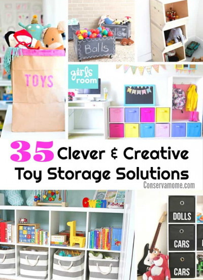Toy storage solution ideas