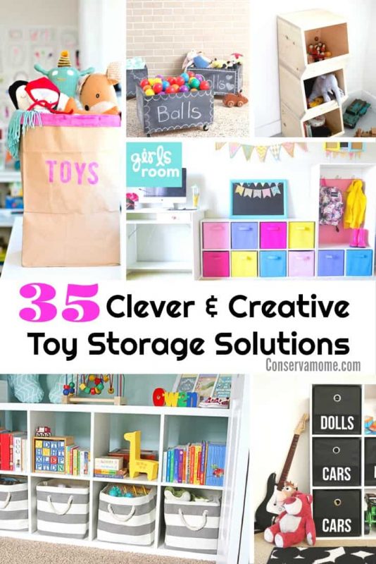 35 Clever and Creative Toy Storage Solutions - ConservaMom