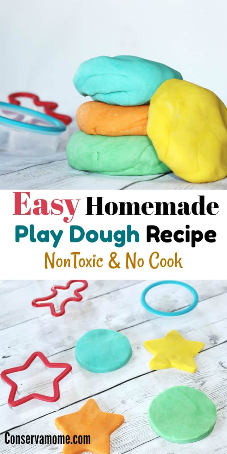 Easy Way to Make Homemade Play Dough - The Super Mom Life