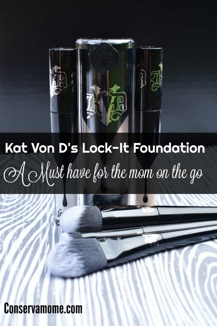 Kat Von D's Lock It Foundation: A must have for Mom's on the Go