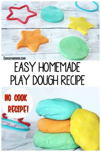 Easy Homemade Play Dough Recipe:No Cook Play dough