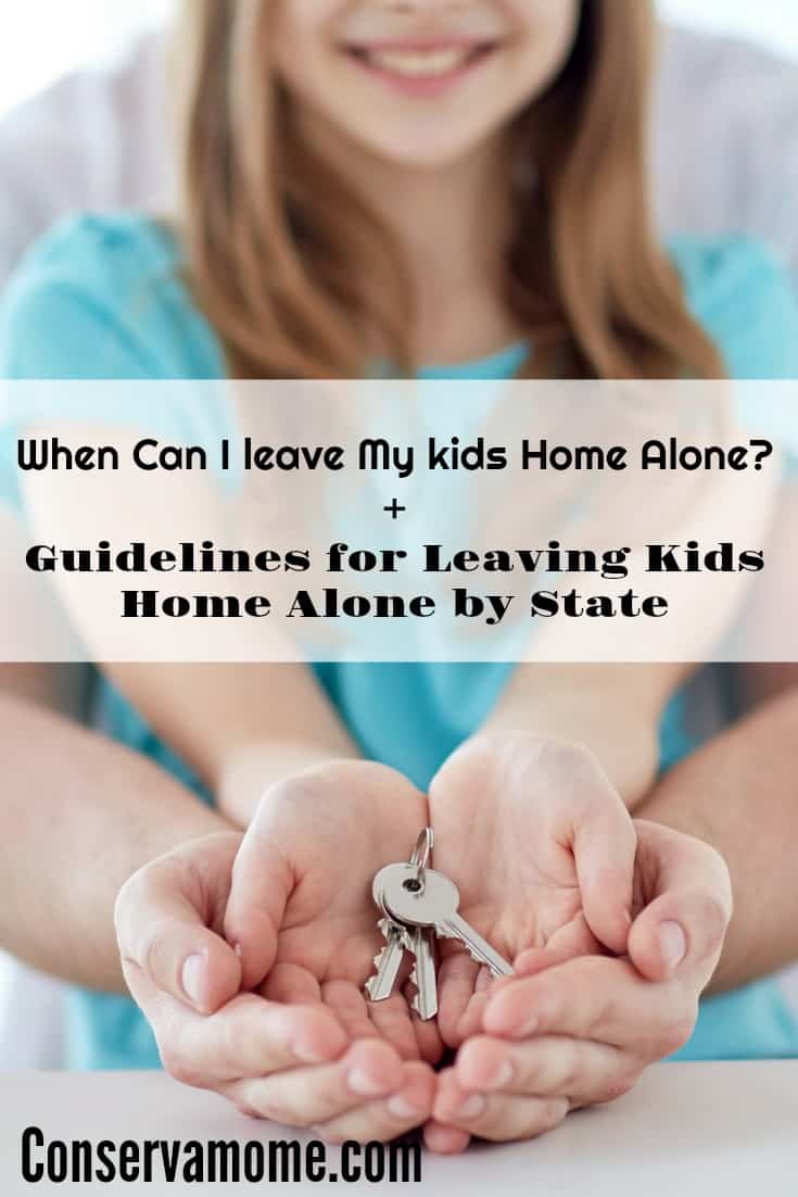 When Can I leave My kids Home Alone? + Guidelines for Leaving Kids Home Alone by State