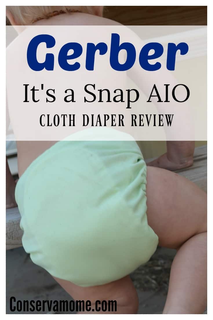 Gerber It’s A Snap All-in-One Cloth Diaper Review