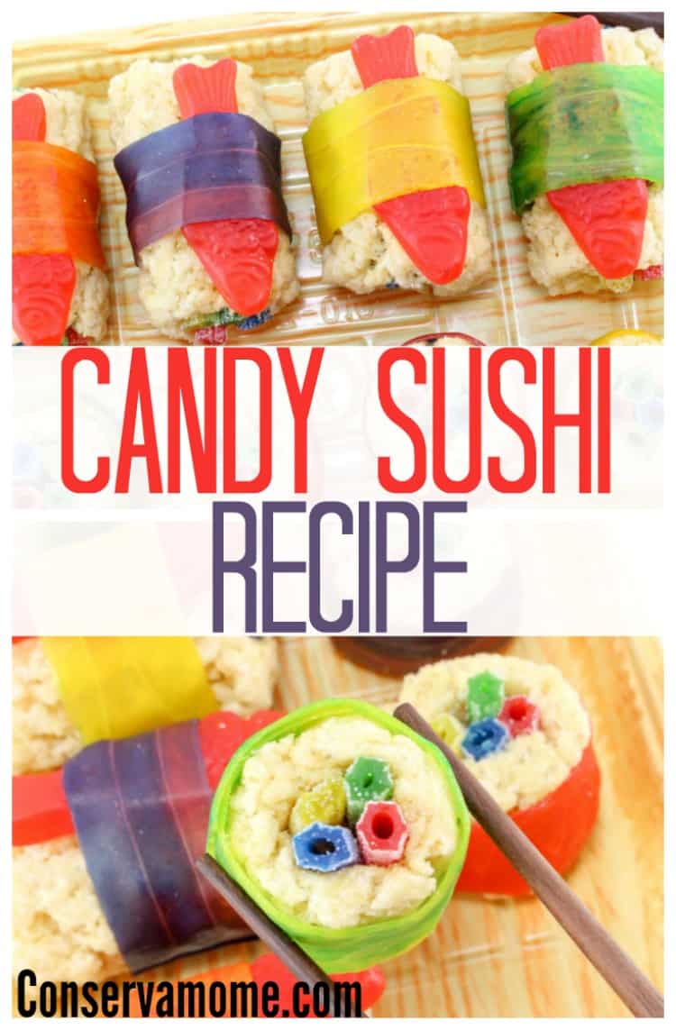 You don't have to like seafood to love this Candy Sushi recipe. This fun & unique dessert idea will be a hit whenever you make it!