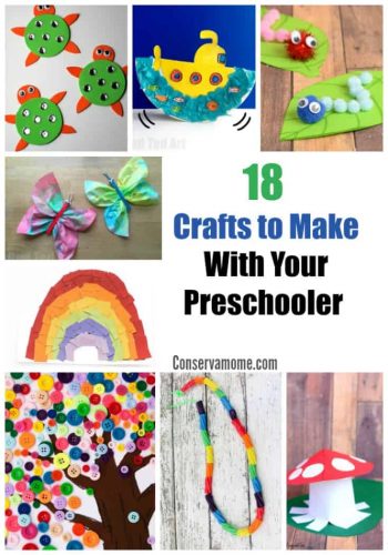 18+ Crafts to make with your preschooler