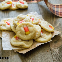 Candy Corn Sugar Cookies