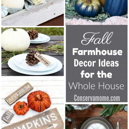 Fall farmhouse decor ideas for the whole house