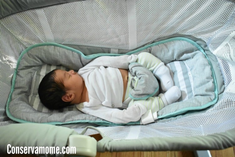 swaddleme by your bed inclined bedside sleeper