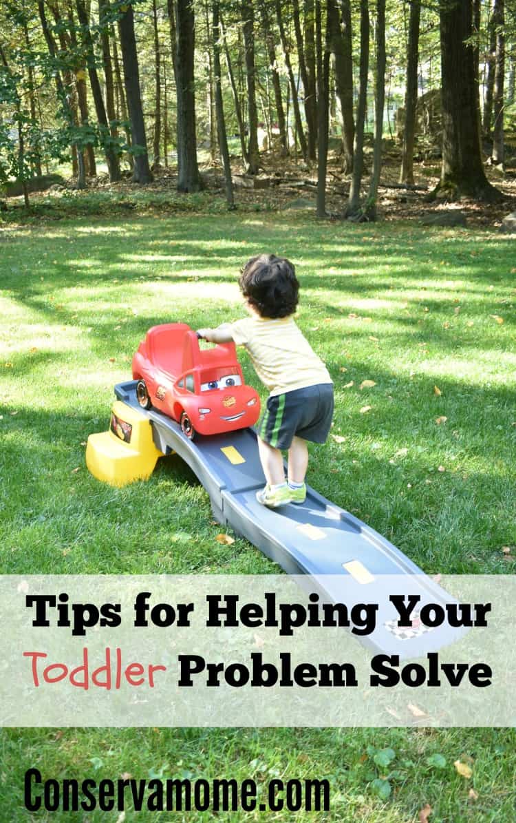 Teaching toddlers life lessons can be hard, but not impossible. Check out some easy Tips for helping your Toddler to problem solve. Check out a review of the Step2 Cars 3 Roller Coaster as well!