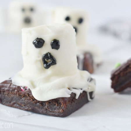 Easy Ghost Brownies Recipe: Spooky Halloween Treats