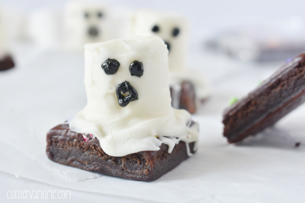 Easy Ghost Brownies Recipe: Spooky Halloween Treats