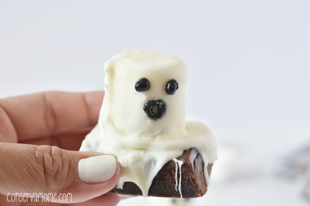 Easy Ghost Brownies Recipe: Spooky Halloween Treats