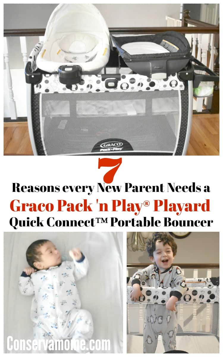 7 Reasons every New Parent Needs a Graco Pack 'n Play Playard Quick Connect