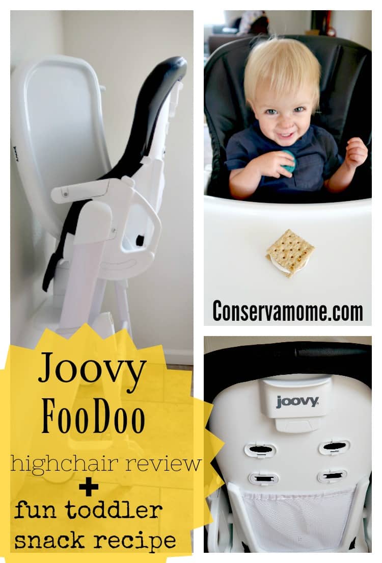 Find out why the Joovy FooDoo highchair  has become a favorite in our home and Check out a fun toddler snack recipe..I received the Joovy FooDoo for free in exchange for my honest review. All opinions are entirely my own.