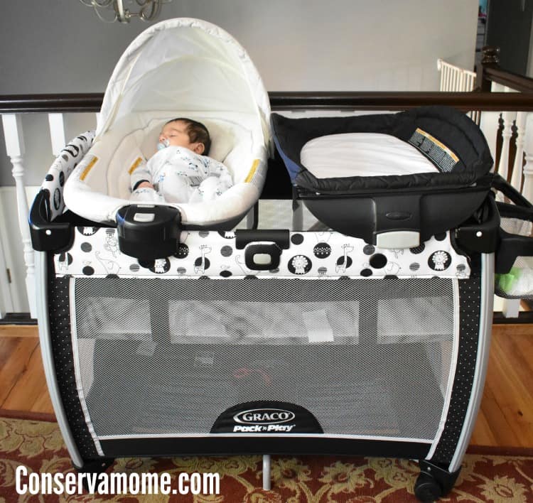 graco pack and play quick connect