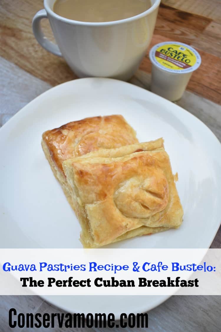 Find out how I make the perfect Cuban Breakfast that includes a Guava Pastry (pastelitos de guayaba) recipe and deliciousCafé Bustelo.