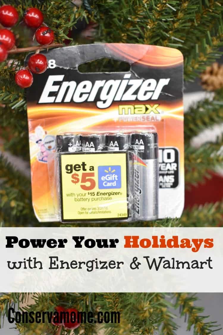 Power up your Holidays with Energizer & Walmart by taking advantage of a great deal that will help make your Holidays brighter.