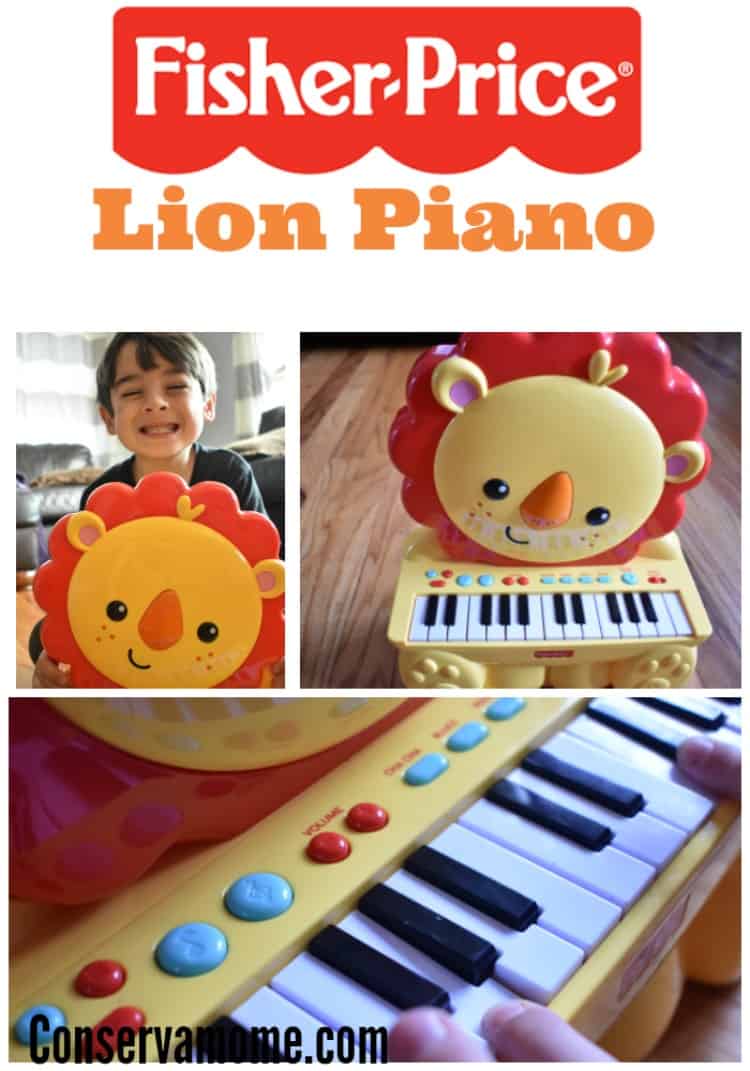 fisher price lion piano