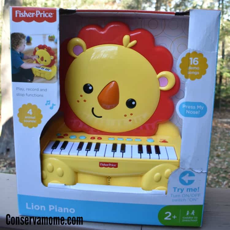 Lion cheap piano toy