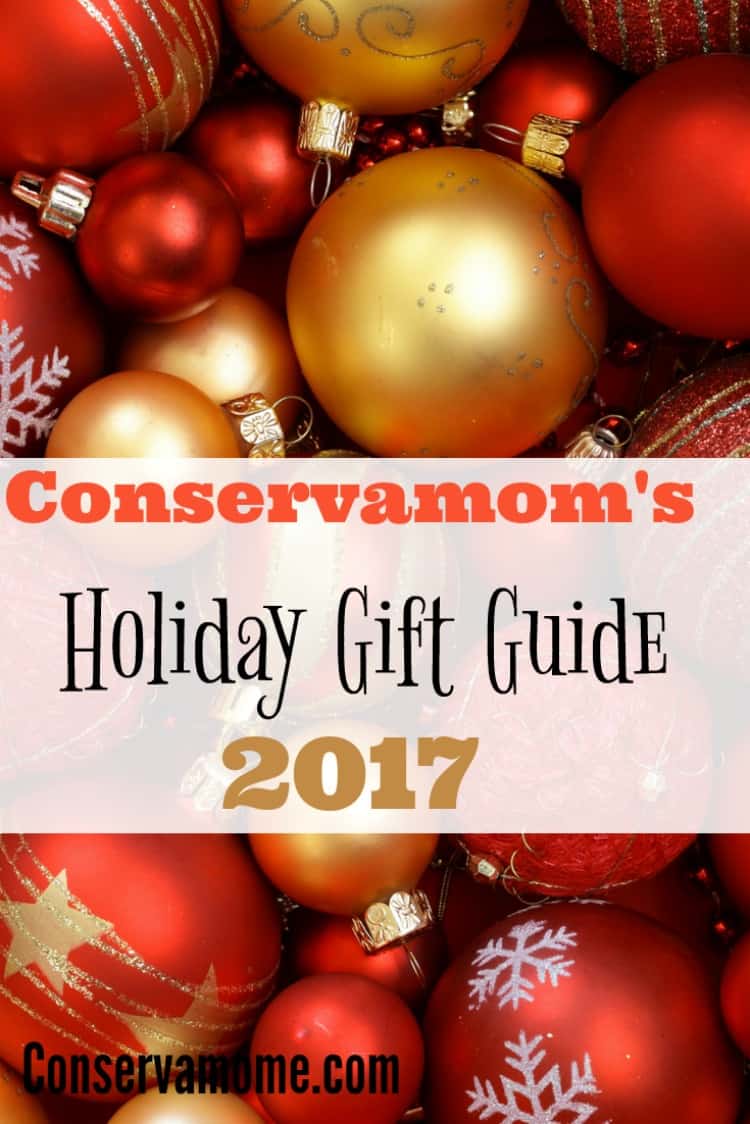 Check out Conservamome.com 's Top Gifts in the 2017 Holiday Gift Guide. Filled with Gifts for everyone on your list.