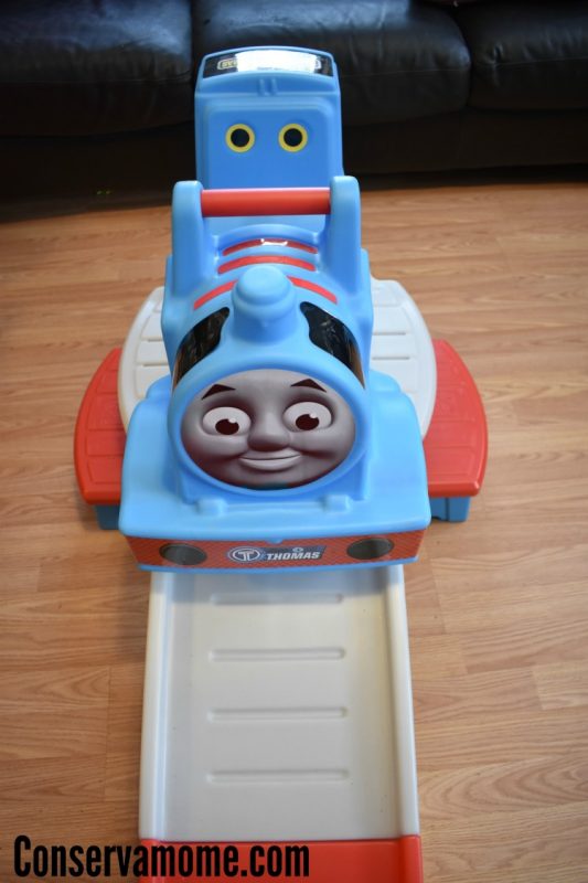 Step2 Thomas the Train Up & Down Roller Coaster RideOn ConservaMom