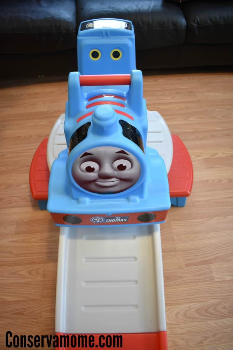 Step2 Thomas the Train Up Down Roller Coaster Ride On ConservaMom